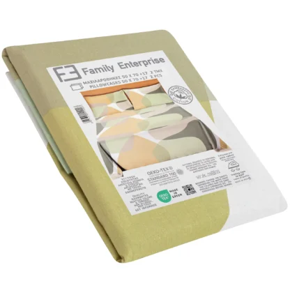 Σετ σεντόνια 4τμχ υπέρδιπλα 240x270-180x200+35 Βαμβακερά 100% εμπριμέ 007443011Σ52 - Image 4