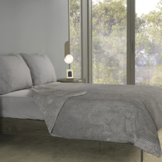 Κουβέρτα Βελουτέ Υπέρδιπλη Ζακάρ 220x240 001045011Χ11