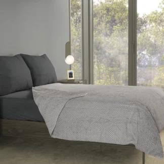 Κουβέρτα Βελουτέ Υπέρδιπλη Ζακάρ 220x240 001045011Χ12