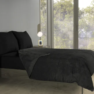 Κουβέρτα Βελουτέ Υπέρδιπλη Ζακάρ 220x240 001045011Χ13