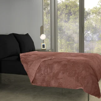 Κουβέρτα Βελουτέ Υπέρδιπλη Ζακάρ 220x240 001045011Χ14
