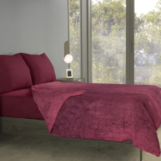 Κουβέρτα Βελουτέ Υπέρδιπλη Ζακάρ 220x240 001045011Χ18