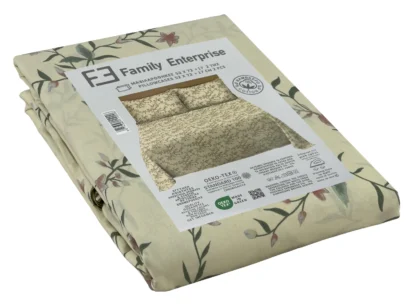 Σετ σεντόνια 4τμχ υπέρδιπλα 240x270-180x200+35 Βαμβακερά 100% εμπριμέ/μονόχρωμα 007443011Χ82Σ70 - Image 4