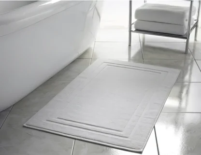 Πατάκι 50x75 Λευκό Cotton 100% 002005011Χ76