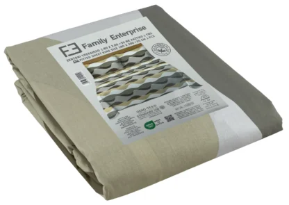 Σετ σεντόνια 4τμχ υπέρδιπλα 240x270-180x200+35 Βαμβακερά 100% εμπριμέ/μονόχρωμα 007443011Χ82Σ69 - Image 2