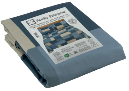 Σετ σεντόνια 4τμχ υπέρδιπλα 240x270-180x200+35 Βαμβακερά 100% εμπριμέ/μονόχρωμα 007443011Χ82Σ72 - Image 2