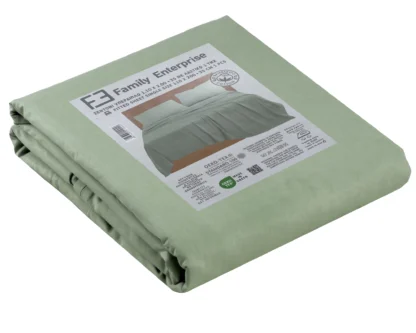 Σεντόνι μονό με λάστιχο βαμβακερό 100% 110x200+35 μονόχρωμο 007438011Χ87 - Image 2