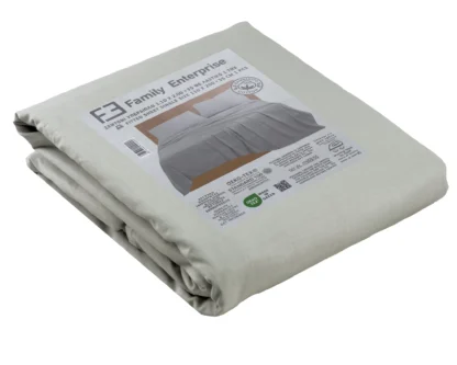 Σεντόνι μονό με λάστιχο βαμβακερό 100% 110x200+35 μονόχρωμο 007438011Χ82 - Image 2