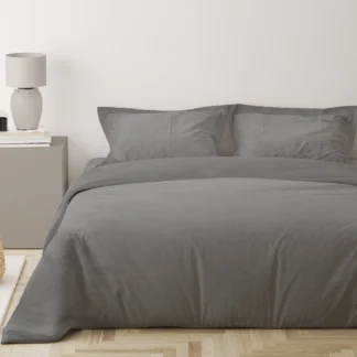 Σεντόνι μονό με λάστιχο βαμβακερό 100% 110x200+35 μονόχρωμο 007438011Χ82