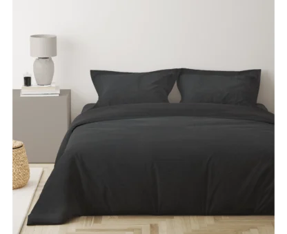 Σεντόνι μονό με λάστιχο βαμβακερό 100% 110x200+35 μονόχρωμο 007438011Χ83