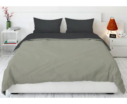 Σετ σεντόνια 3τμχ μονά 170x270 - 110x200+35 Βαμβακερά 100% μονόχρωμα 007445011Χ85-83