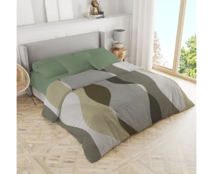 Σετ σεντόνια 3τμχ μονά Βαμβακερά 100% 170x270 / 110x200+35 εμπριμέ 007444011Σ69Χ87