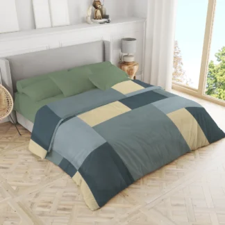 Σετ σεντόνια 3τμχ μονά Βαμβακερά 100% 170x270 / 110x200+35 εμπριμέ 007444011Σ72Χ87