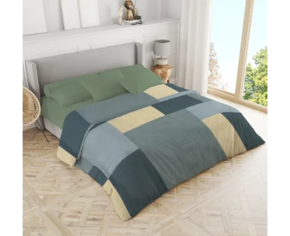 Σετ σεντόνια 3τμχ μονά Βαμβακερά 100% 170x270 / 110x200+35 εμπριμέ 007444011Σ72Χ87