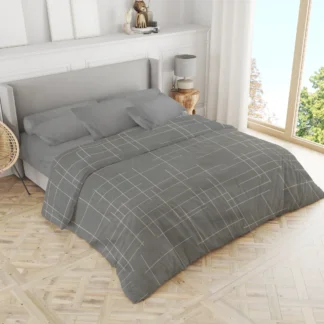 Σετ σεντόνια 3τμχ μονά Βαμβακερά 100% 170x270 / 110x200+35 εμπριμέ 007444011Σ68Χ82