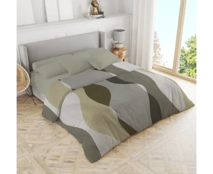 Σετ σεντόνια 3τμχ μονά Βαμβακερά 100% 170x270 / 110x200+35 εμπριμέ 007444011Σ69Χ85
