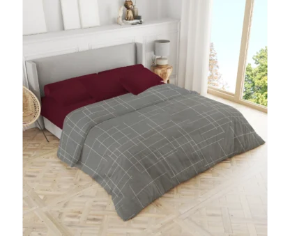 Σετ σεντόνια 3τμχ μονά Βαμβακερά 100% 170x270 / 110x200+35 εμπριμέ 007444011Σ68Χ84