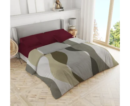 Σετ σεντόνια 3τμχ μονά Βαμβακερά 100% 170x270 / 110x200+35 εμπριμέ 007444011Σ69Χ84