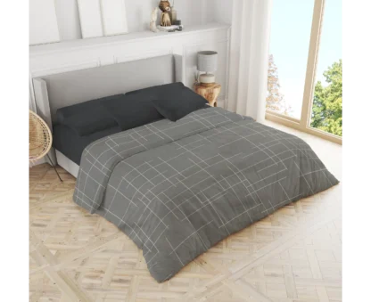 Σετ σεντόνια 3τμχ μονά Βαμβακερά 100% 170x270 / 110x200+35 εμπριμέ 007444011Σ68Χ83