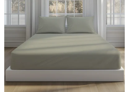 Σετ σεντόνι 3τμχ υπέρδιπλο με λάστιχο 180x200+35 Βαμβακερό 100% 001014011Χ85