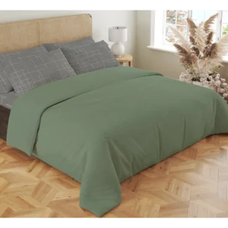 Σετ σεντόνια 4τμχ υπέρδιπλα 240x270-180x200+35 Βαμβακερά 100% εμπριμέ/μονόχρωμα 007443011Χ80Σ68