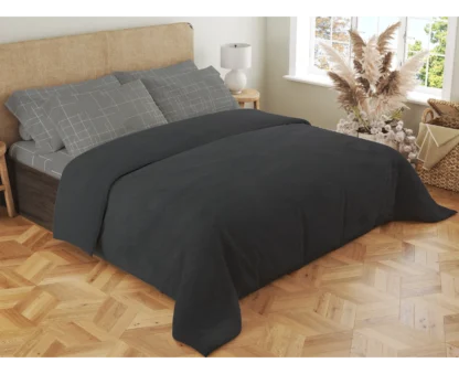 Σετ σεντόνια 4τμχ υπέρδιπλα 240x270-180x200+35 Βαμβακερά 100% εμπριμέ/μονόχρωμα 007443011Χ83Σ68