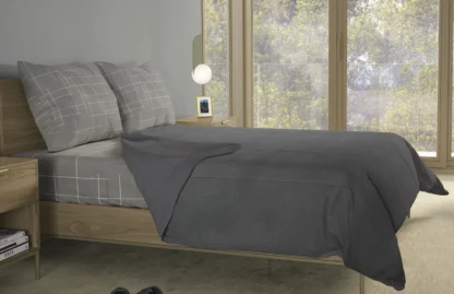 Σετ σεντόνια 4τμχ υπέρδιπλα 240x270-180x200+35 Βαμβακερά 100% εμπριμέ/μονόχρωμα 007443011Χ83Σ68 - Image 5