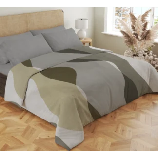 Σετ σεντόνια 4τμχ υπέρδιπλα 240x270-180x200+35 Βαμβακερά 100% εμπριμέ/μονόχρωμα 007443011Σ69Χ82