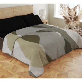 Σετ σεντόνια 4τμχ υπέρδιπλα 240x270-180x200+35 Βαμβακερά 100% εμπριμέ/μονόχρωμα 007443011Σ69Χ80