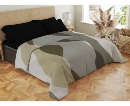 Σετ σεντόνια 4τμχ υπέρδιπλα 240x270-180x200+35 Βαμβακερά 100% εμπριμέ/μονόχρωμα 007443011Σ69Χ80