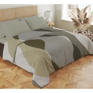Σετ σεντόνια 4τμχ υπέρδιπλα 240x270-180x200+35 Βαμβακερά 100% εμπριμέ/μονόχρωμα 007443011Σ69Χ85