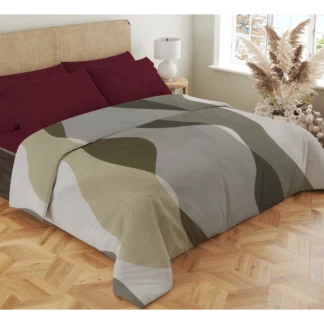 Σετ σεντόνια 4τμχ υπέρδιπλα 240x270-180x200+35 Βαμβακερά 100% εμπριμέ/μονόχρωμα 007443011Σ69Χ84
