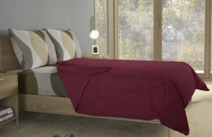 Σετ σεντόνια 4τμχ υπέρδιπλα 240x270-180x200+35 Βαμβακερά 100% εμπριμέ/μονόχρωμα 007443011Χ84Σ69 - Image 5