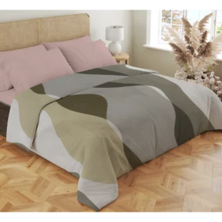 Σετ σεντόνια 4τμχ υπέρδιπλα 240x270-180x200+35 Βαμβακερά 100% εμπριμέ/μονόχρωμα 007443011Σ69Χ86