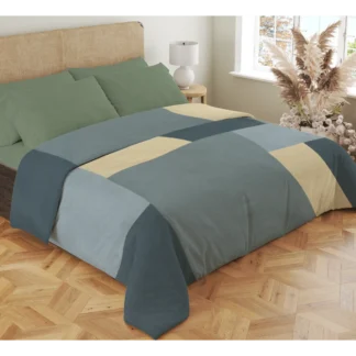 Σετ σεντόνια 4τμχ υπέρδιπλα 240x270-180x200+35 Βαμβακερά 100% εμπριμέ/μονόχρωμα 007443011Σ72Χ87