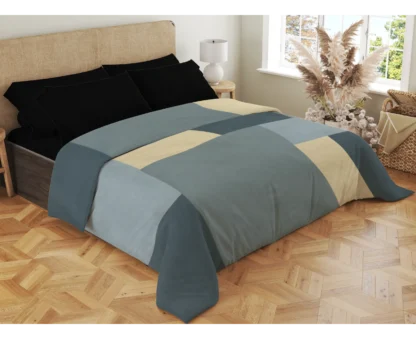 Σετ σεντόνια 4τμχ υπέρδιπλα 240x270-180x200+35 Βαμβακερά 100% εμπριμέ/μονόχρωμα 007443011Σ72Χ80