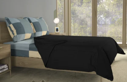 Σετ σεντόνια 4τμχ υπέρδιπλα 240x270-180x200+35 Βαμβακερά 100% εμπριμέ/μονόχρωμα 007443011Χ80Σ72 - Image 4