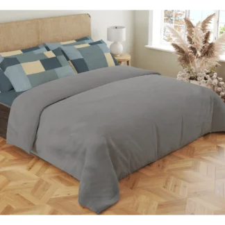 Σετ σεντόνια 4τμχ υπέρδιπλα 240x270-180x200+35 Βαμβακερά 100% εμπριμέ/μονόχρωμα 007443011Χ82Σ72