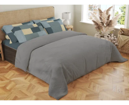 Σετ σεντόνια 4τμχ υπέρδιπλα 240x270-180x200+35 Βαμβακερά 100% εμπριμέ/μονόχρωμα 007443011Χ82Σ72