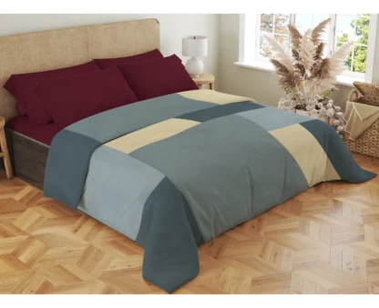 Σετ σεντόνια 4τμχ υπέρδιπλα 240x270-180x200+35 Βαμβακερά 100% εμπριμέ/μονόχρωμα 007443011Σ72Χ84