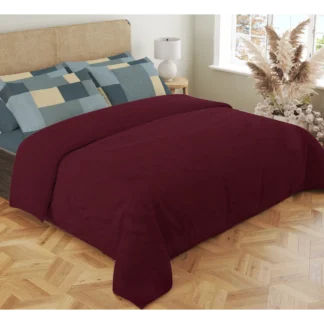 Σετ σεντόνια 4τμχ υπέρδιπλα 240x270-180x200+35 Βαμβακερά 100% εμπριμέ/μονόχρωμα 007443011Χ82Σ72