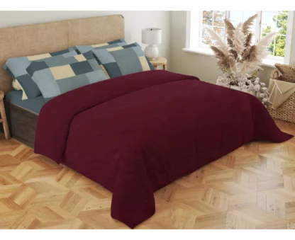 Σετ σεντόνια 4τμχ υπέρδιπλα 240x270-180x200+35 Βαμβακερά 100% εμπριμέ/μονόχρωμα 007443011Χ82Σ72