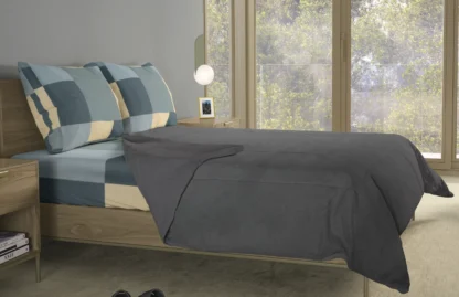 Σετ σεντόνια 4τμχ υπέρδιπλα 240x270-180x200+35 Βαμβακερά 100% εμπριμέ/μονόχρωμα 007443011Χ83Σ72 - Image 5