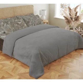 Σετ σεντόνια 4τμχ υπέρδιπλα 240x270-180x200+35 Βαμβακερά 100% εμπριμέ/μονόχρωμα 007443011Χ82Σ71