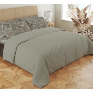 Σετ σεντόνια 4τμχ υπέρδιπλα 240x270-180x200+35 Βαμβακερά 100% εμπριμέ/μονόχρωμα 007443011Χ85Σ71