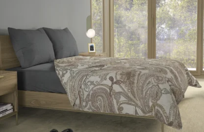 Σετ σεντόνια 4τμχ υπέρδιπλα 240x270-180x200+35 Βαμβακερά 100% εμπριμέ/μονόχρωμα 007443011Σ71Χ83 - Image 5
