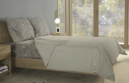 Σετ σεντόνια 4τμχ υπέρδιπλα 240x270-180x200+35 Βαμβακερά 100% εμπριμέ/μονόχρωμα 007443011Χ85Σ73 - Image 5