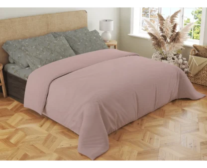 Σετ σεντόνια 4τμχ υπέρδιπλα 240x270-180x200+35 Βαμβακερά 100% εμπριμέ/μονόχρωμα 007443011Χ86Σ73