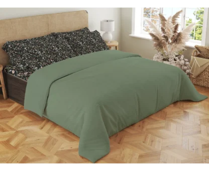 Σετ σεντόνια 4τμχ υπέρδιπλα 240x270-180x200+35 Βαμβακερά 100% εμπριμέ/μονόχρωμα 007443011Χ87Σ67
