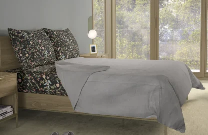 Σετ σεντόνια 4τμχ υπέρδιπλα 240x270-180x200+35 Βαμβακερά 100% εμπριμέ/μονόχρωμα 007443011Χ82Σ67 - Image 3